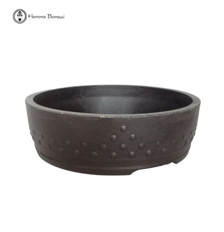 Round Mica Drum Bonsai Pot (44cm) 4 Round Mica Drum Bonsai Pot (44cm) - Image 2