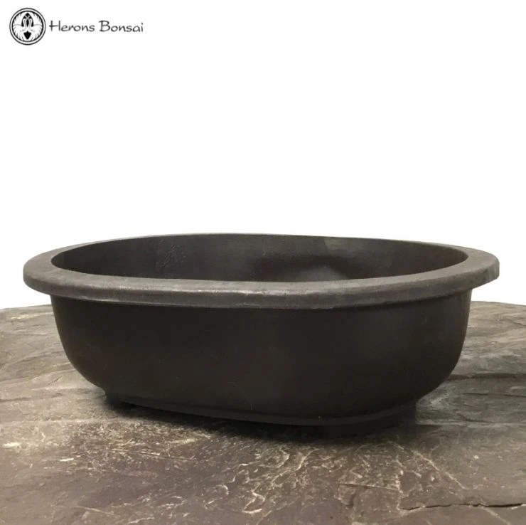 Oval Mica Bonsai Pot (31.5cm) 3 Oval Mica Bonsai Pot (31.5cm)