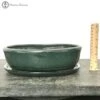 Green Oval Bonsai Pot & Drip Tray (27cm) -BonsaiHub Shop Screenshot2023 11 01at1155581