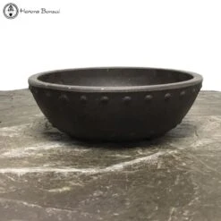Round Mica Bonsai Pot (28cm)