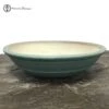 Turquoise Round Bonsai Pot (25.5cm)