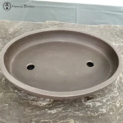 Shallow Unglazed Oval Bonsai Pot (43.5cm) -BonsaiHub Shop Screenshot 2023 02 27 at 10.40.15