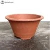 Round Unglazed Ceramic Pot (20cm)