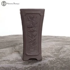 Unglazed Decorated Cascade Pot (13cm Tall) -BonsaiHub Shop Screenshot 2023 05 22 at 12.34.191