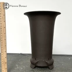 Round Unglazed Cascade Pot (28cm Tall)