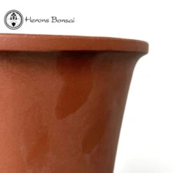 Round Unglazed Bonsai Pot 25cm Tall -BonsaiHub Shop Screenshot 2023 06 16 at 12.29.171