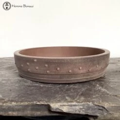 Unglazed Drum Pot (28.5cm)