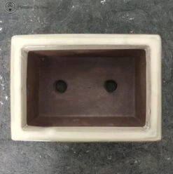 Cream Square Bonsai Pot (21.5cm) -BonsaiHub Shop Screenshot 2023 07 27 at 11.50.431