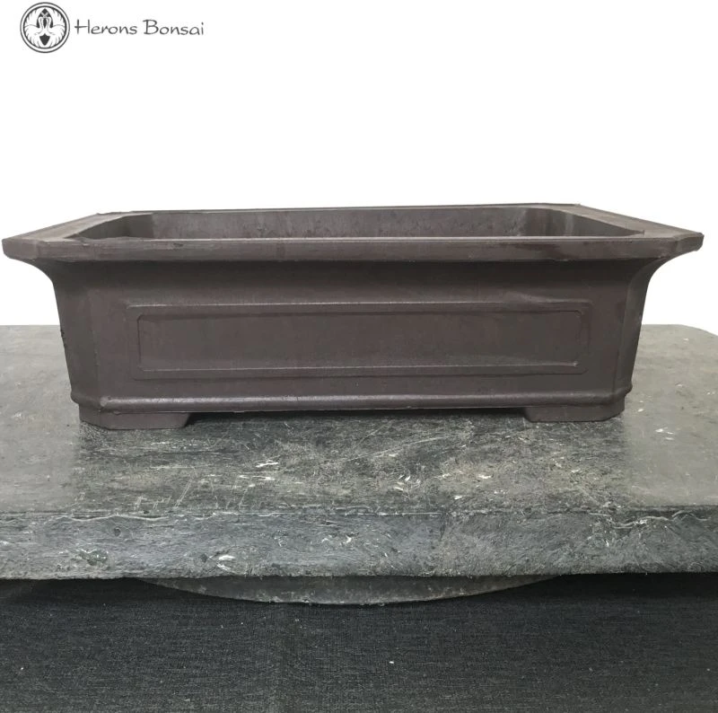 Rectangle Mica Bonsai Pot (panelled) 31.5cm 3 Rectangle Mica Bonsai Pot (panelled) 31.5cm